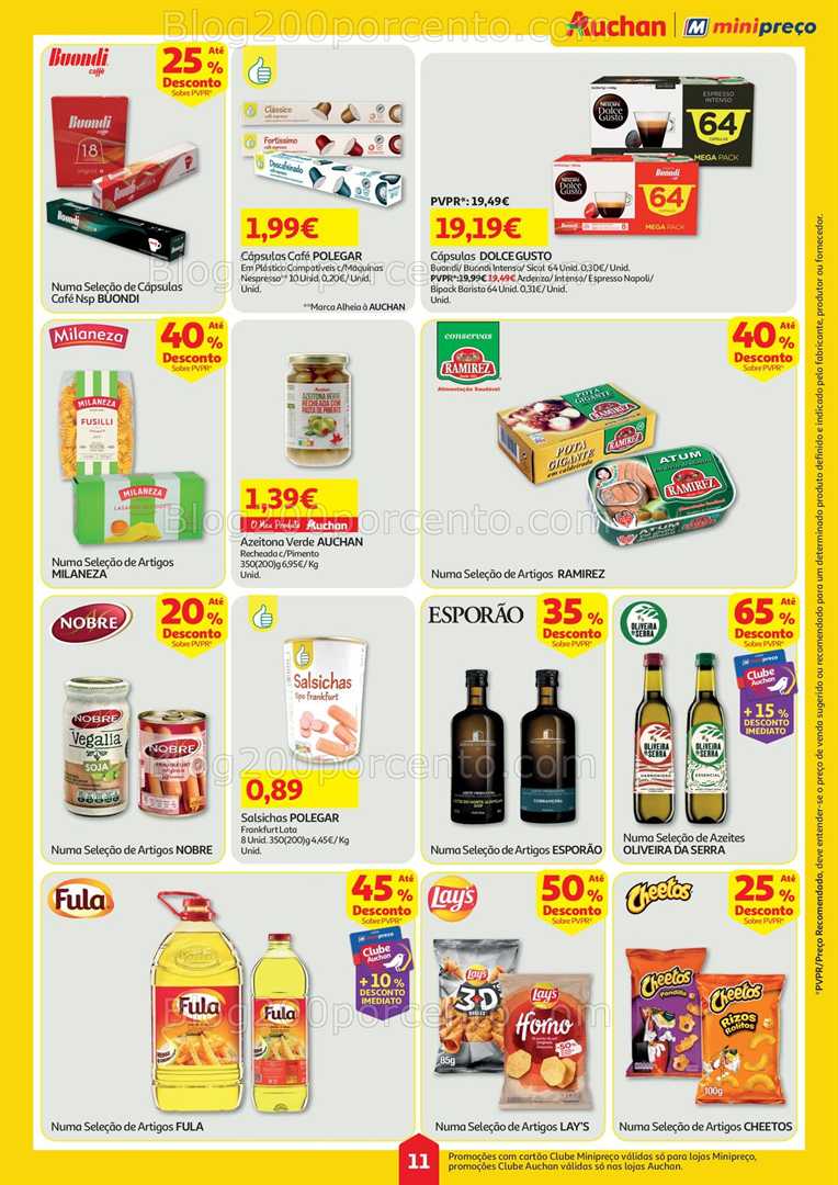 Antevisão Folheto AUCHAN - MINIPREÇO Promoções de 31 julho a 6 agosto all