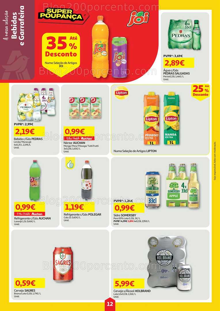 Antevisão Folheto AUCHAN - MINIPREÇO Promoções de 31 julho a 6 agosto all