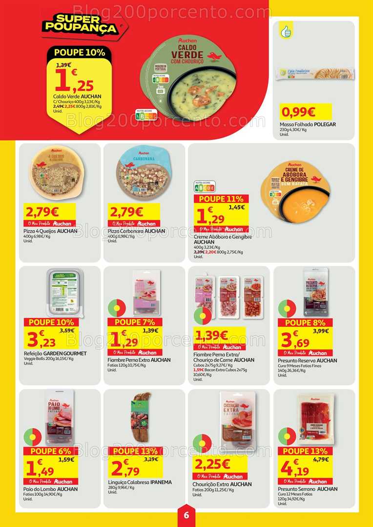 Antevisão Folheto AUCHAN - MINIPREÇO Promoções de 31 julho a 6 agosto all