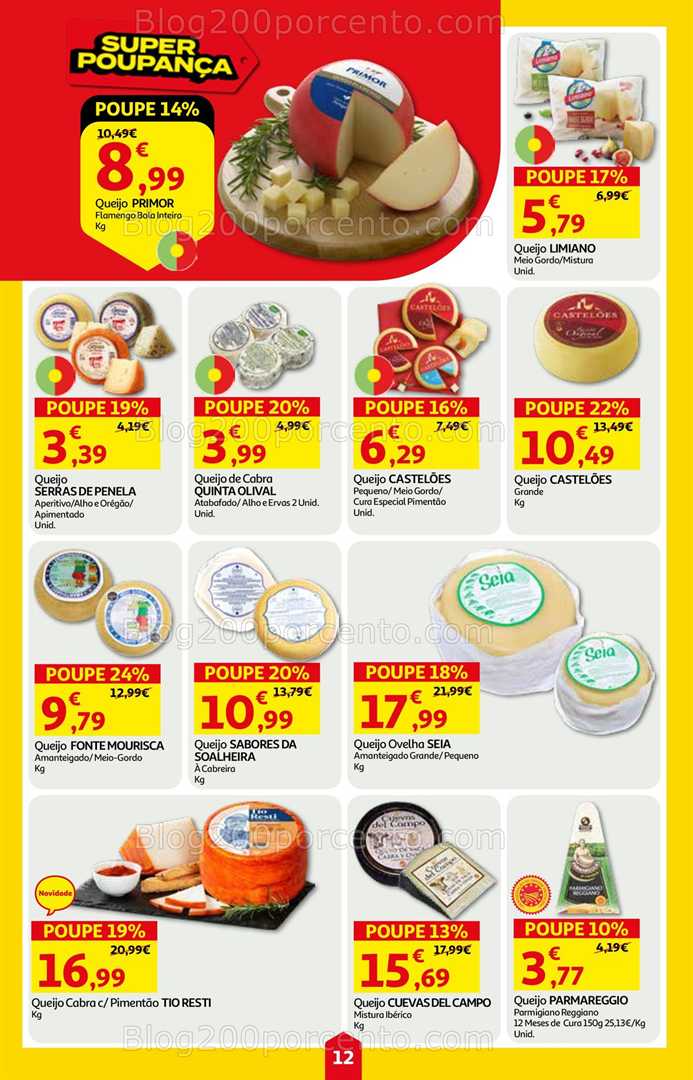 Antevisão Folheto AUCHAN Super Poupança Promoções de 7 a 13 agosto, na página 13, encontra: