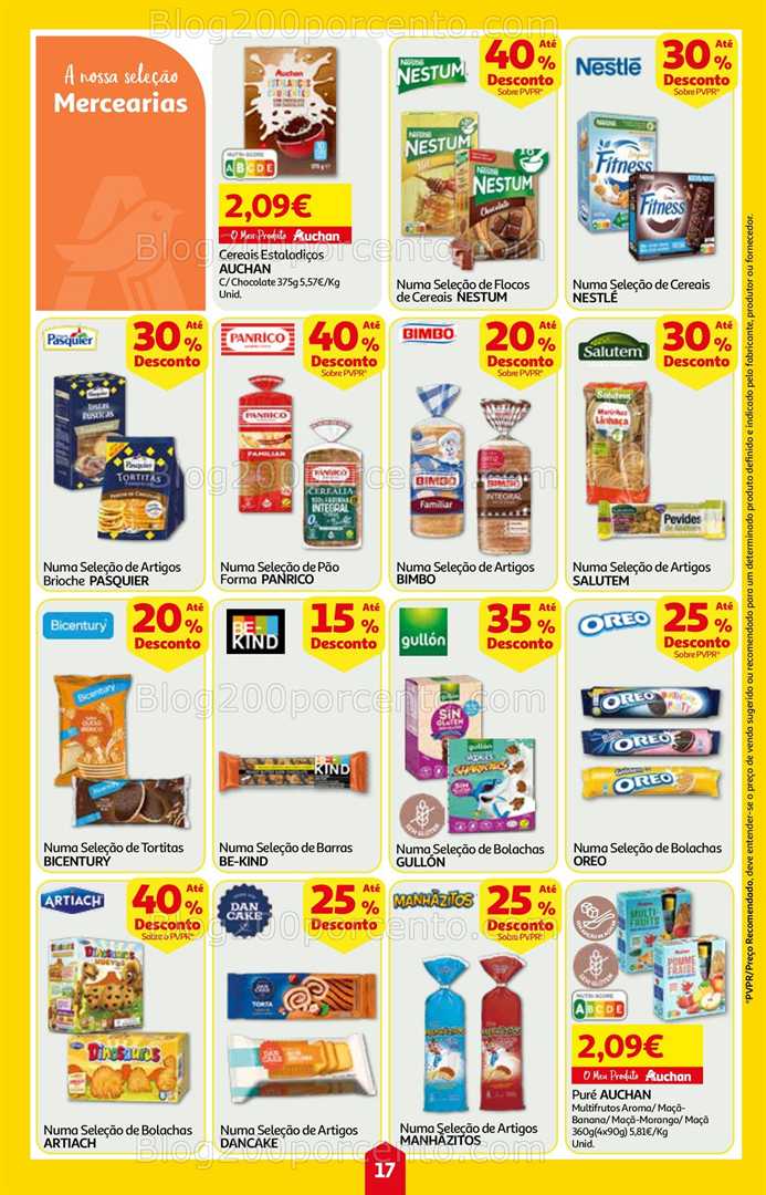 Antevisão Folheto AUCHAN Super Poupança Promoções de 7 a 13 agosto, na página 18, encontra: