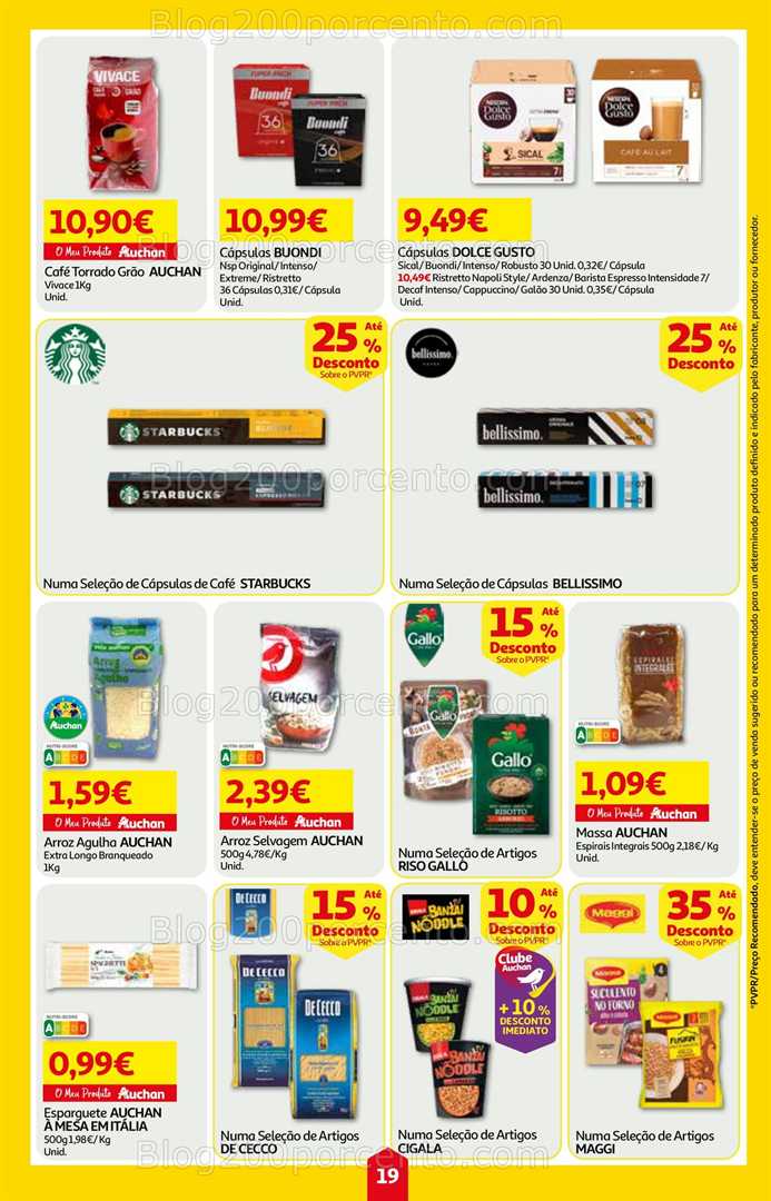 Antevisão Folheto AUCHAN Super Poupança Promoções de 7 a 13 agosto, na página 20, encontra: