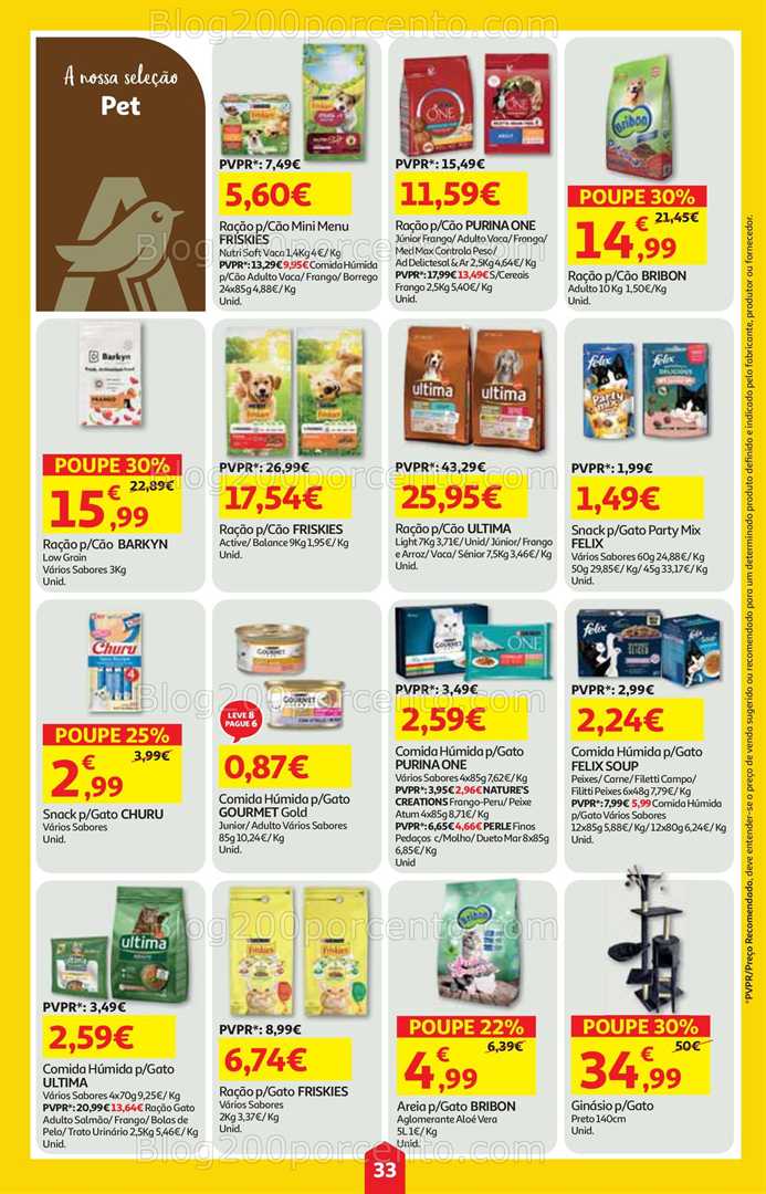 Antevisão Folheto AUCHAN Super Poupança Promoções de 7 a 13 agosto, na página 34, encontra: