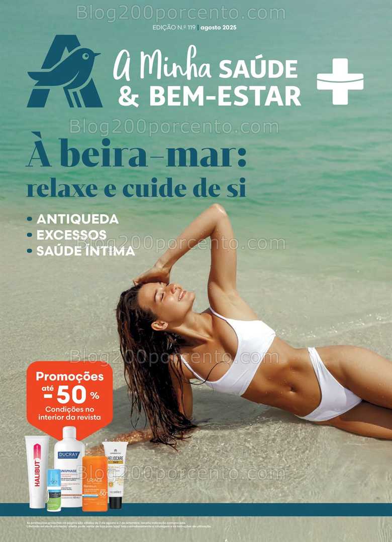 Antevisão Folheto AUCHAN Saúde e Bem-Estar Promoções de 2 agosto a 2 setembro all