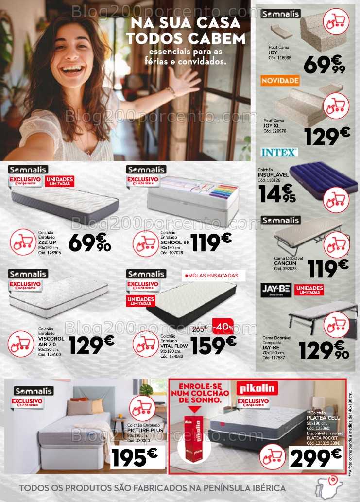 Antevisão Folheto CONFORAMA Promoções de 31 julho a 27 agosto all