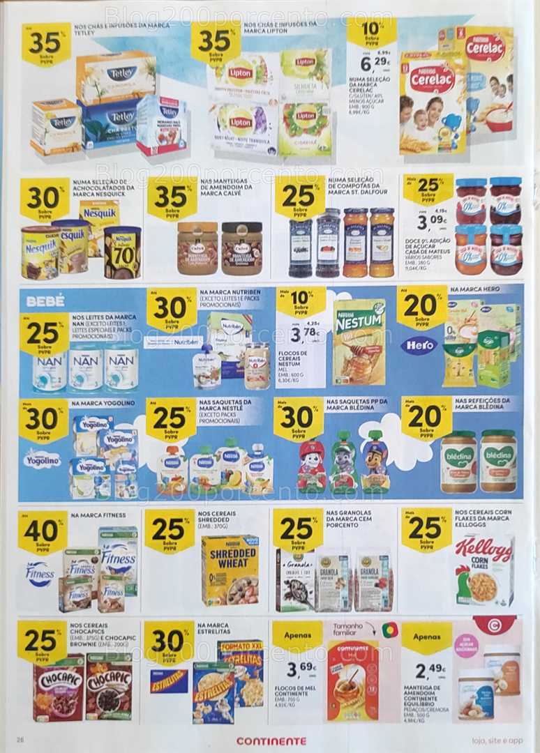 Antevisão Folheto CONTINENTE Promoções de 29 julho a 4 agosto all