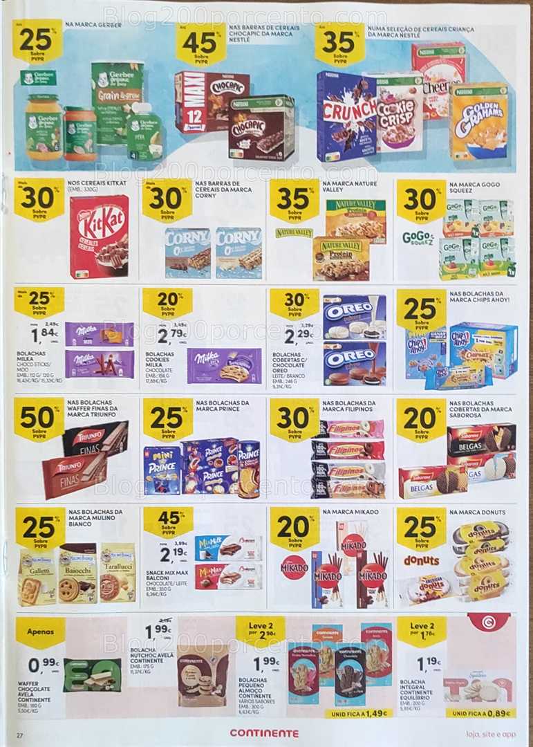 Antevisão Folheto CONTINENTE Promoções de 29 julho a 4 agosto all