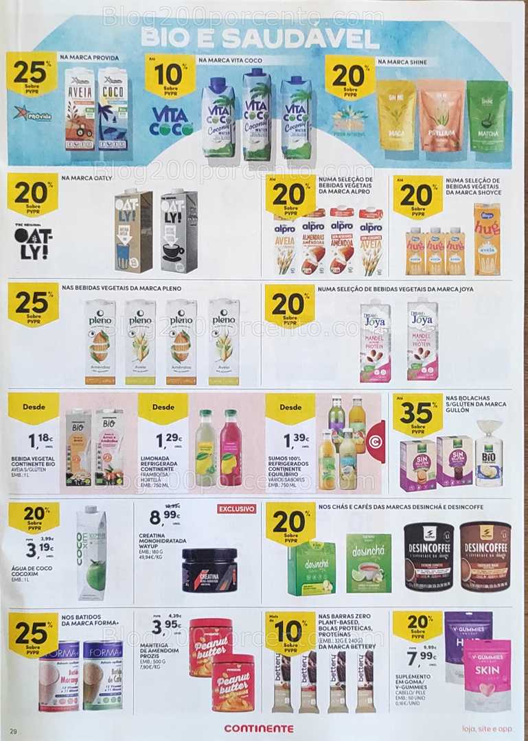 Antevisão Folheto CONTINENTE Promoções de 29 julho a 4 agosto all