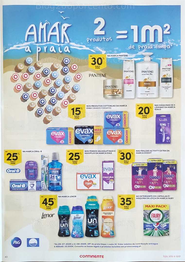 Antevisão Folheto CONTINENTE Promoções de 29 julho a 4 agosto all