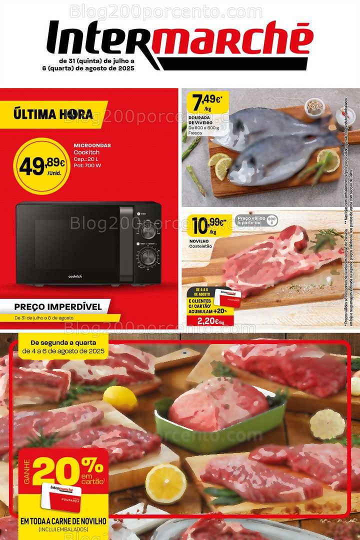Antevisão Folheto INTERMARCHÉ Super Promoções de 31 julho a 6 agosto - Edição Digital all