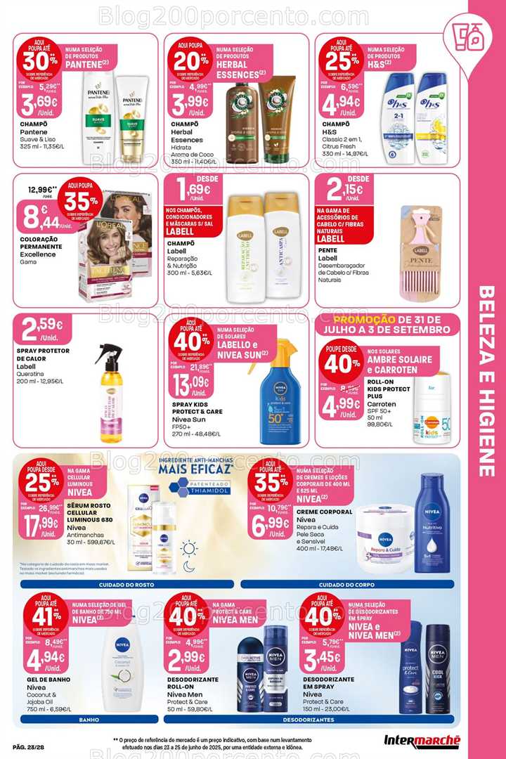 Antevisão Folheto INTERMARCHÉ Super Promoções de 31 julho a 6 agosto - Edição Digital all