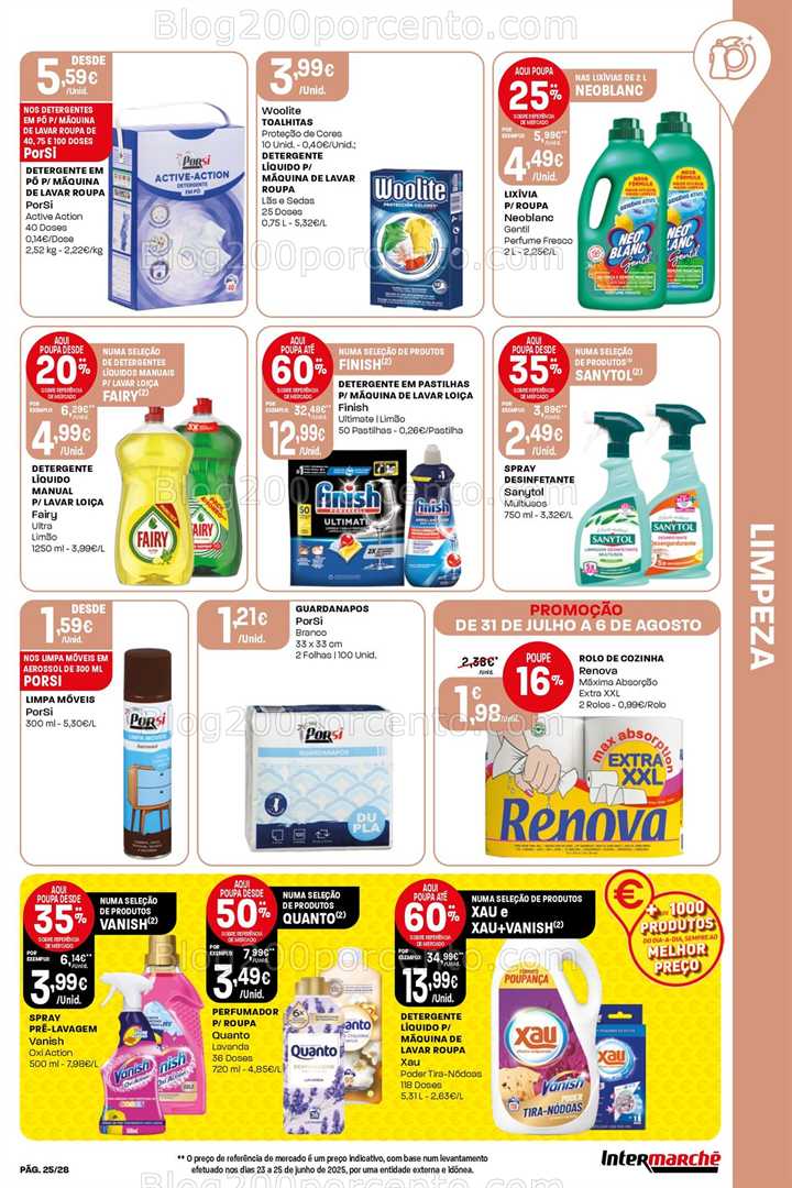 Antevisão Folheto INTERMARCHÉ Super Promoções de 31 julho a 6 agosto - Edição Digital all
