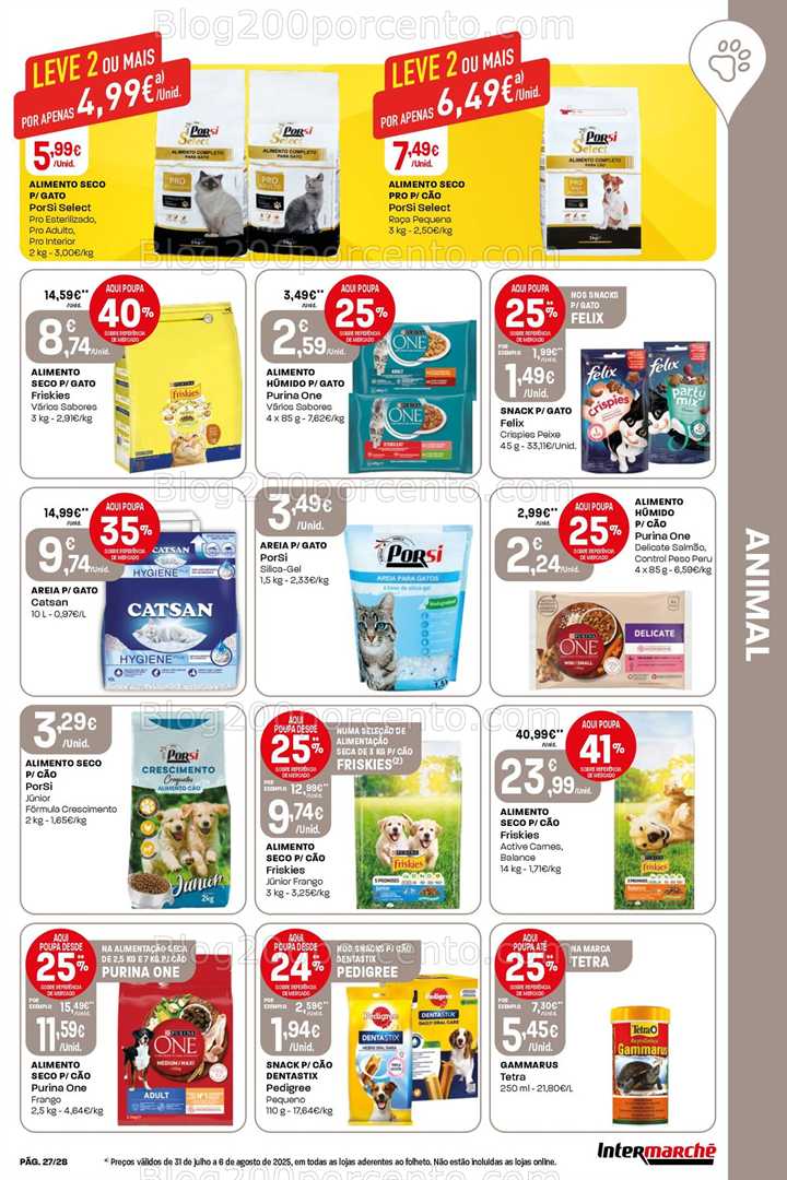 Antevisão Folheto INTERMARCHÉ Super Promoções de 31 julho a 6 agosto - Edição Digital all