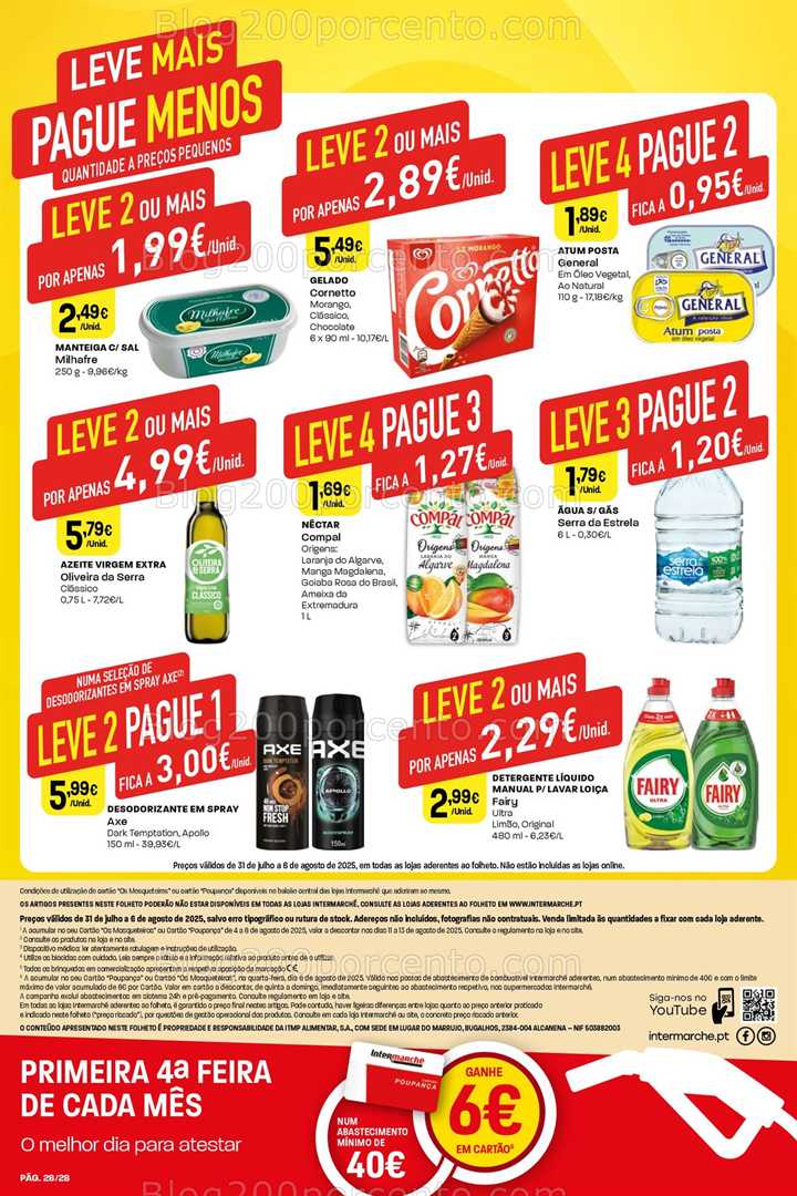 Antevisão Folheto INTERMARCHÉ Super Promoções de 31 julho a 6 agosto - Edição Digital all