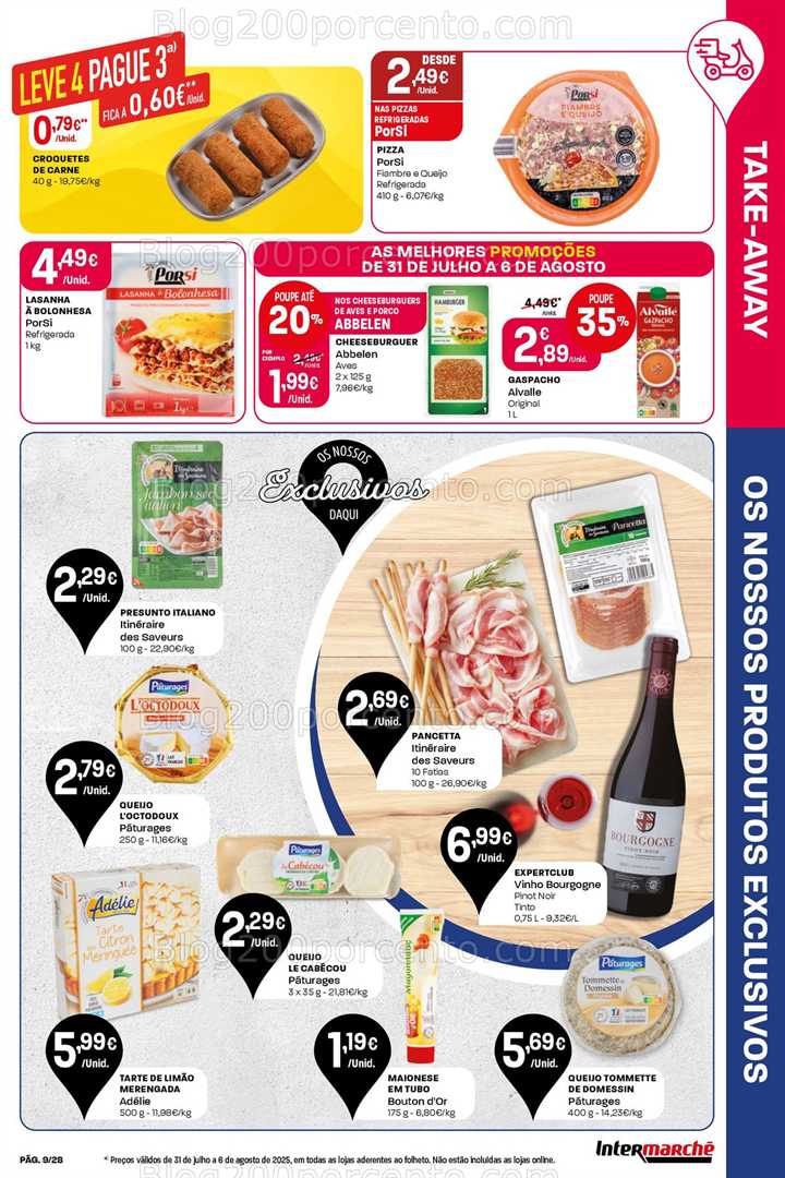Antevisão Folheto INTERMARCHÉ Super Promoções de 31 julho a 6 agosto - Edição Digital all