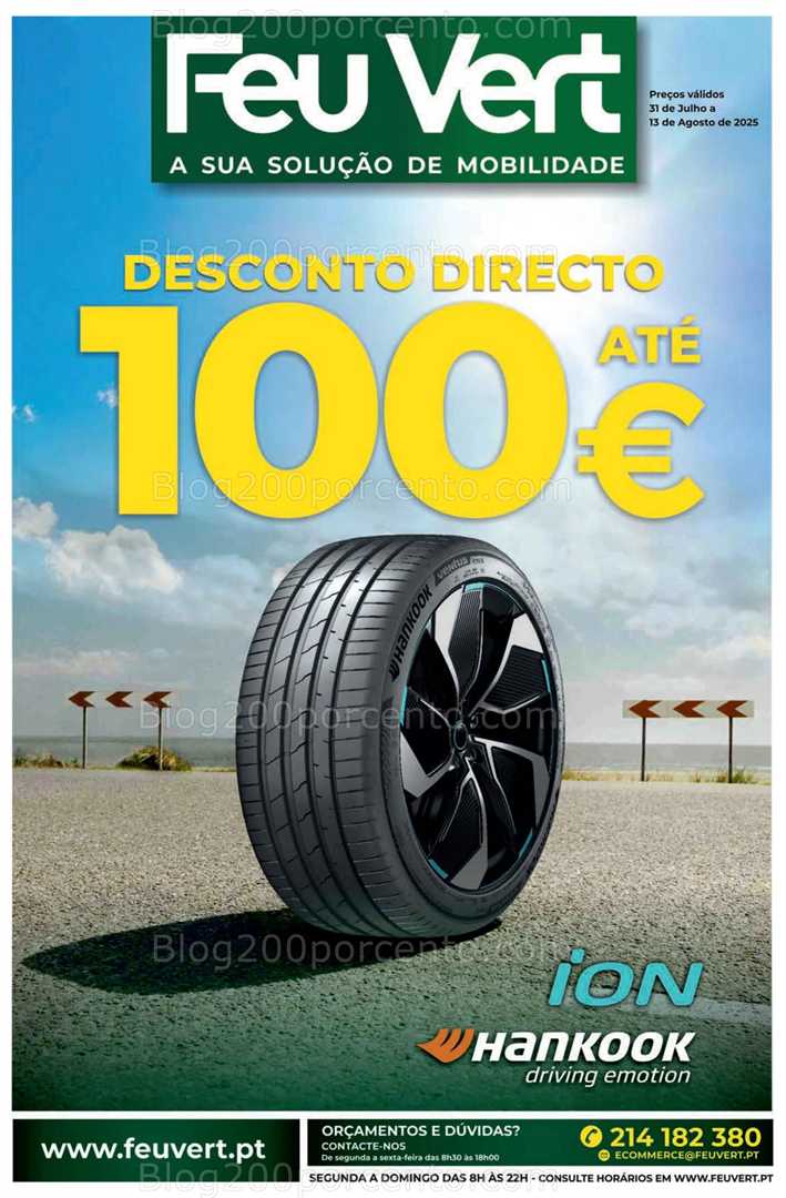 Antevisão Folheto FEU VERT Promoções de 31 julho a 13 agosto all