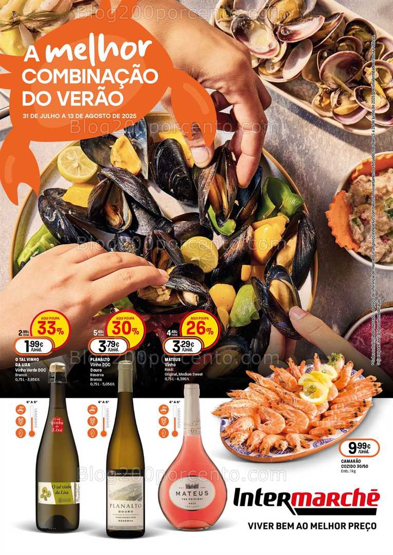 Antevisão Folheto INTERMARCHÉ Verão Promoções de 31 julho a 13 agosto all