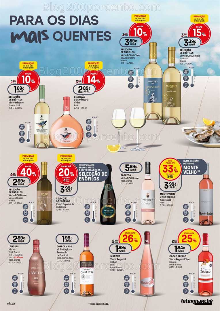 Antevisão Folheto INTERMARCHÉ Verão Promoções de 31 julho a 13 agosto all