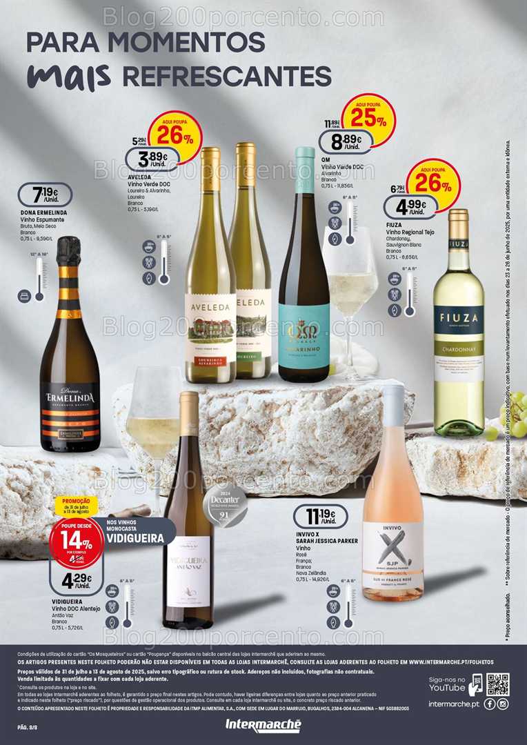 Antevisão Folheto INTERMARCHÉ Verão Promoções de 31 julho a 13 agosto all