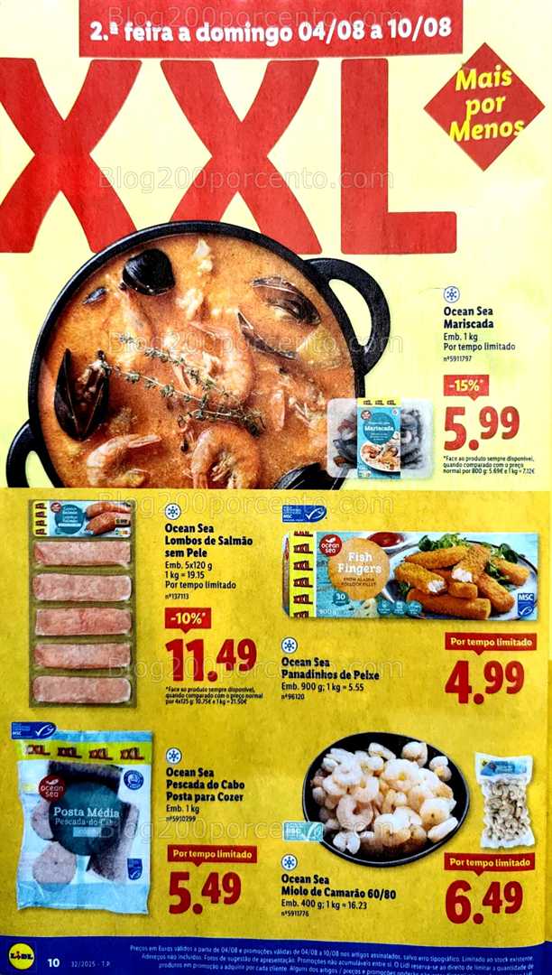 Antevisão Folheto LIDL Promoções de 4 a 10 agosto all