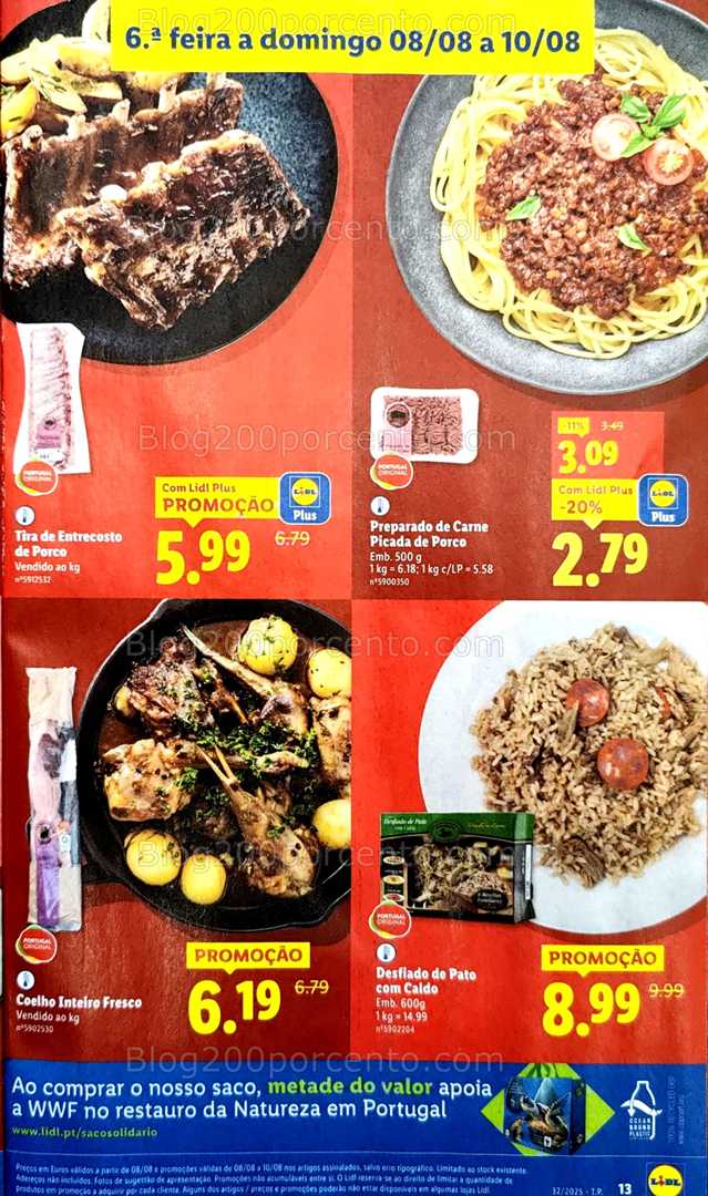 Antevisão Folheto LIDL Promoções de 4 a 10 agosto all