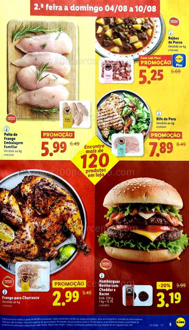 Antevisão Folheto LIDL Promoções de 4 a 10 agosto all