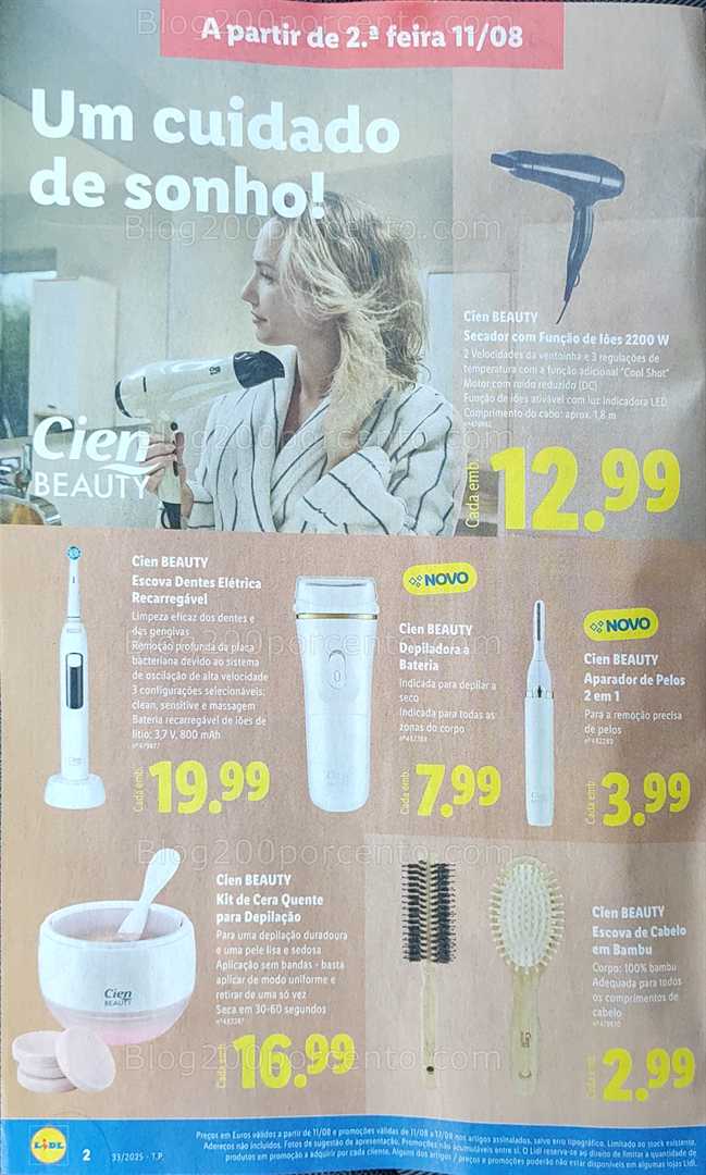 Antevisão Folheto LIDL Bazar Promoções de 11 a 21 agosto all