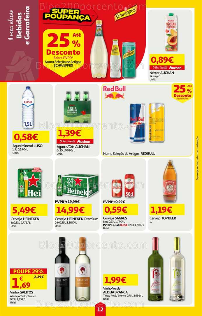 Antevisão Folheto MINIPREÇO - AUCHAN Promoções de 7 a 13 agosto all