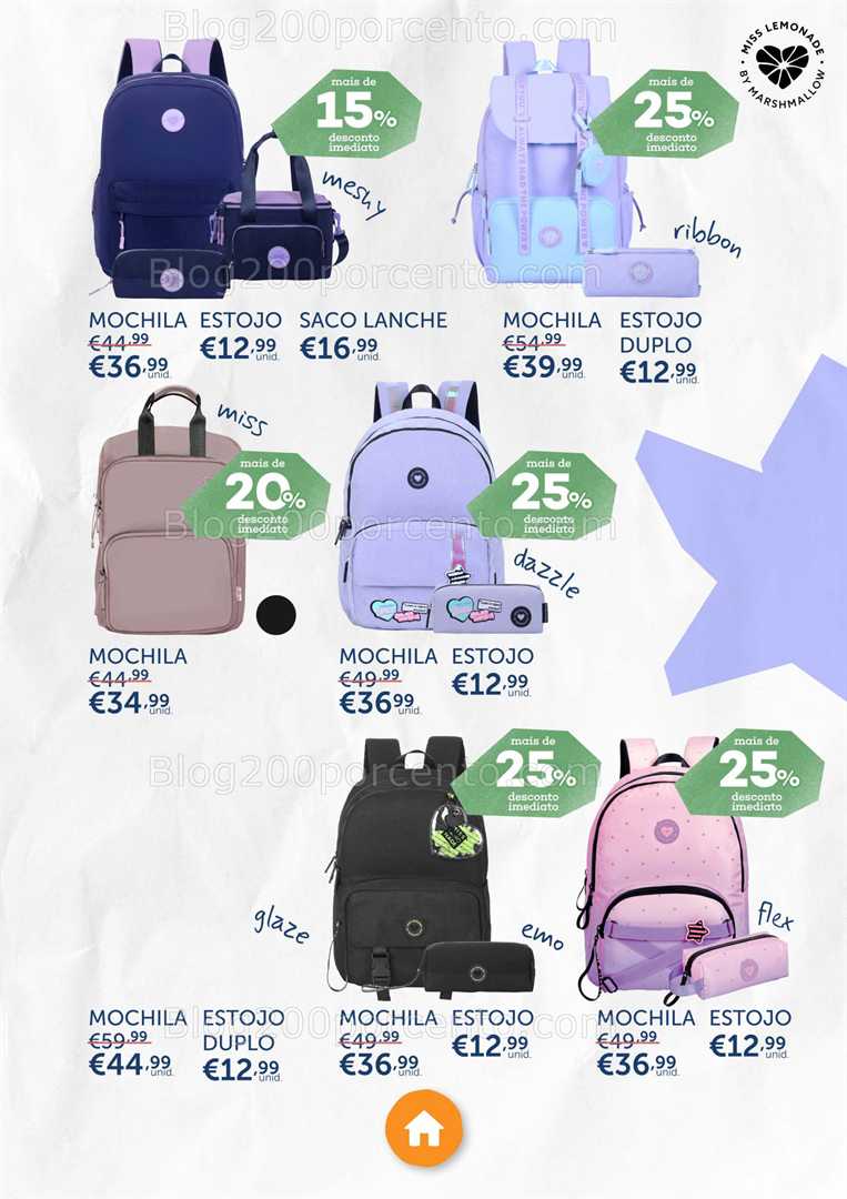 Antevisão Folheto NOTE Regresso às Aulas Promoções de 7 agosto a 22 setembro, na página 11, encontra: