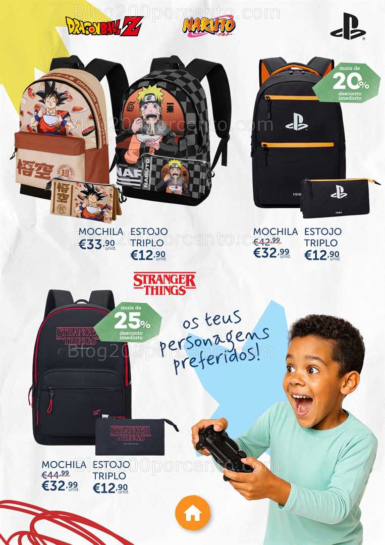 Antevisão Folheto NOTE Regresso às Aulas Promoções de 7 agosto a 22 setembro, na página 24, encontra: