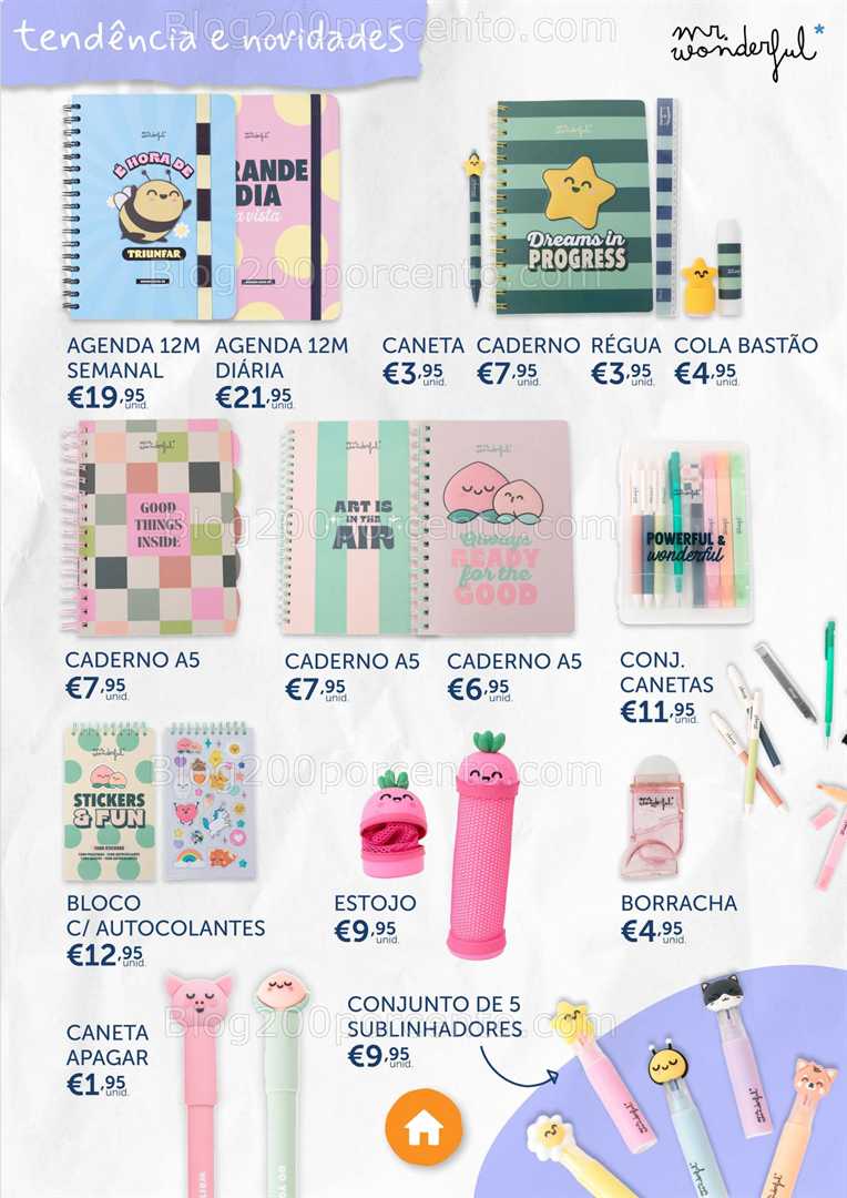 Antevisão Folheto NOTE Regresso às Aulas Promoções de 7 agosto a 22 setembro, na página 33, encontra: