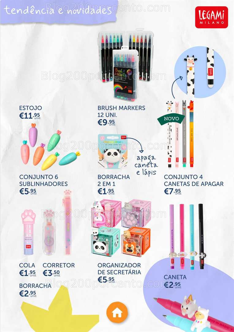 Antevisão Folheto NOTE Regresso às Aulas Promoções de 7 agosto a 22 setembro, na página 34, encontra: