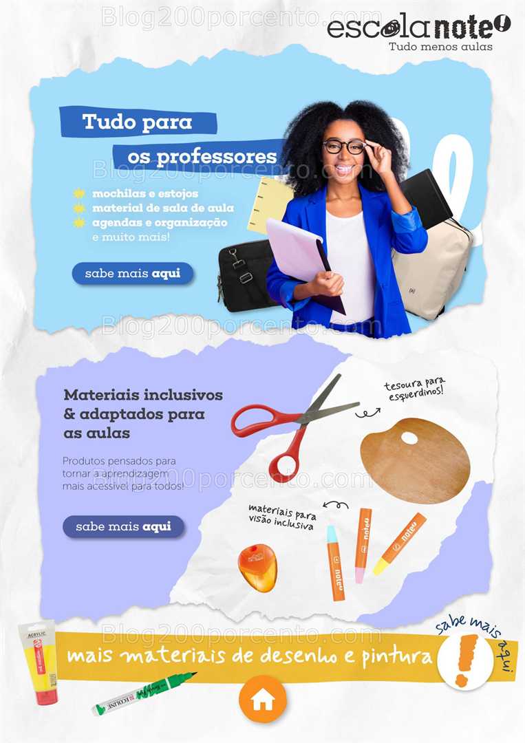 Antevisão Folheto NOTE Regresso às Aulas Promoções de 7 agosto a 22 setembro, na página 45, encontra: