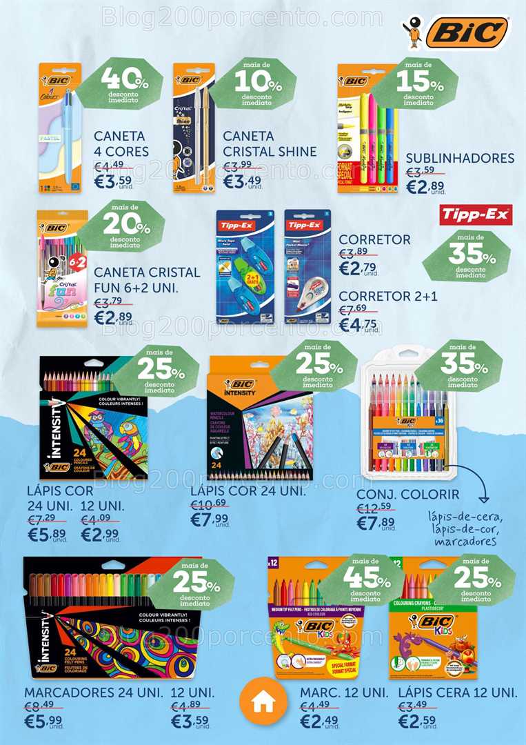 Antevisão Folheto NOTE Regresso às Aulas Promoções de 7 agosto a 22 setembro, na página 48, encontra: