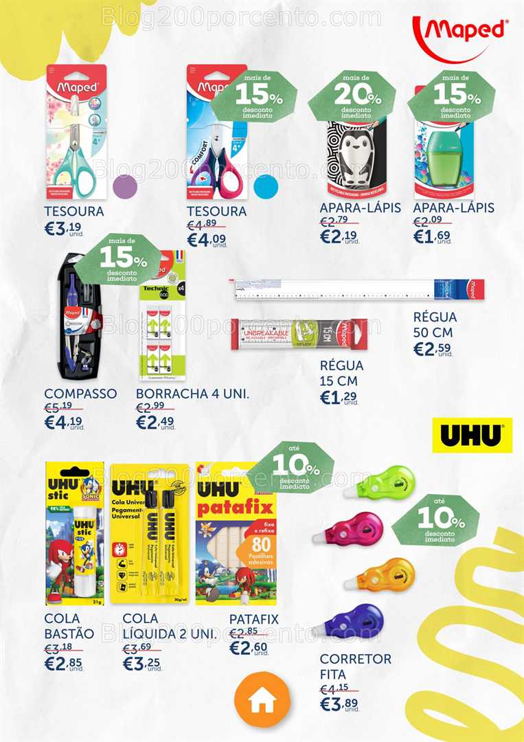 Antevisão Folheto NOTE Regresso às Aulas Promoções de 7 agosto a 22 setembro, na página 54, encontra: