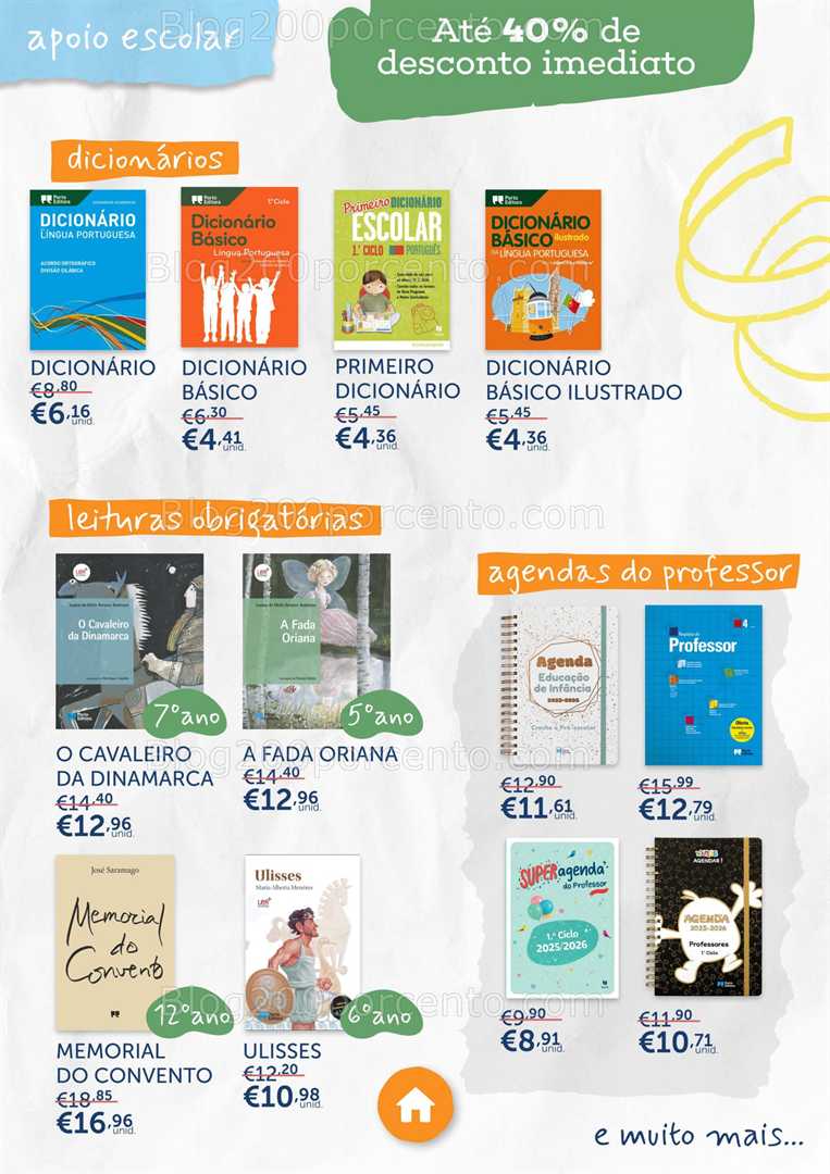 Antevisão Folheto NOTE Regresso às Aulas Promoções de 7 agosto a 22 setembro, na página 58, encontra: