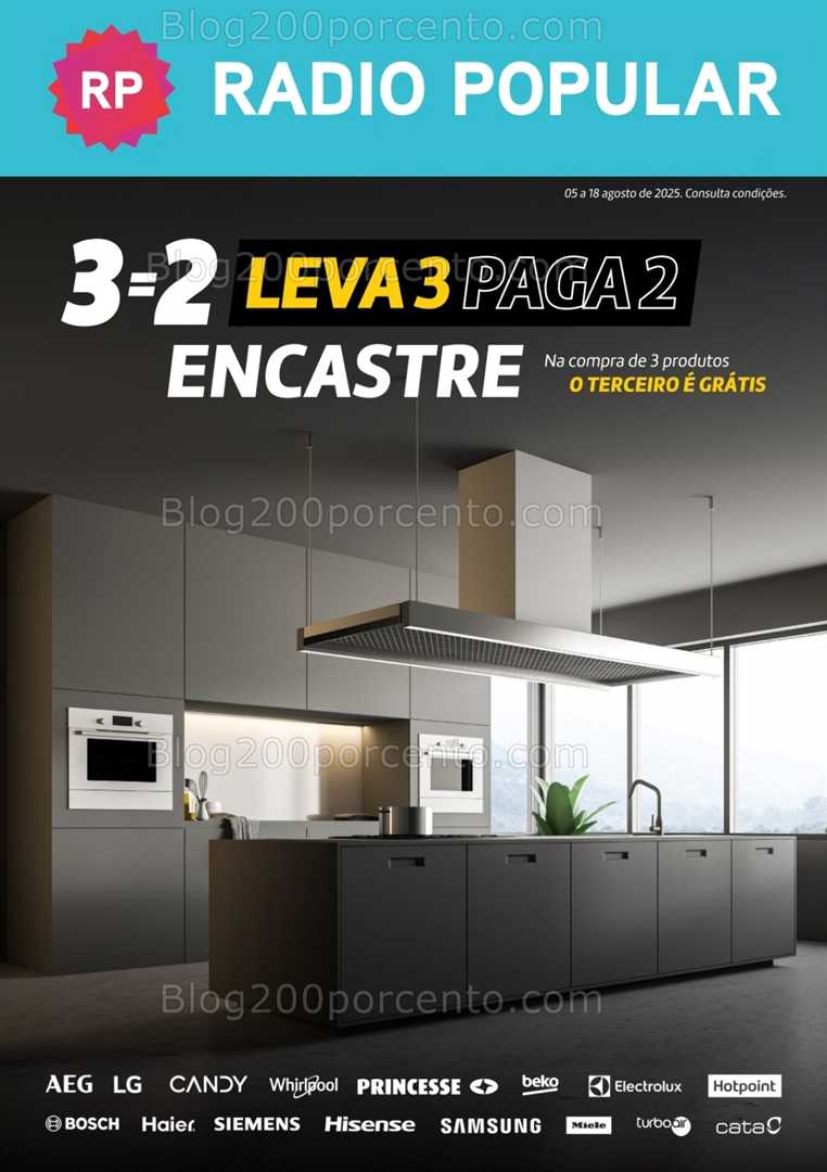 Antevisão Folheto RADIO POPULAR Promoções de 5 a 18 agosto all
