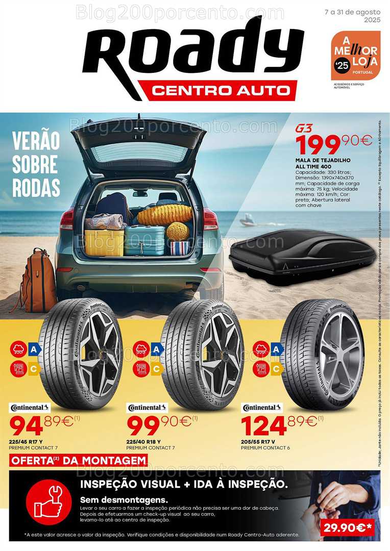 Antevisão Folheto ROADY Promoções de 7 a 31 agosto all