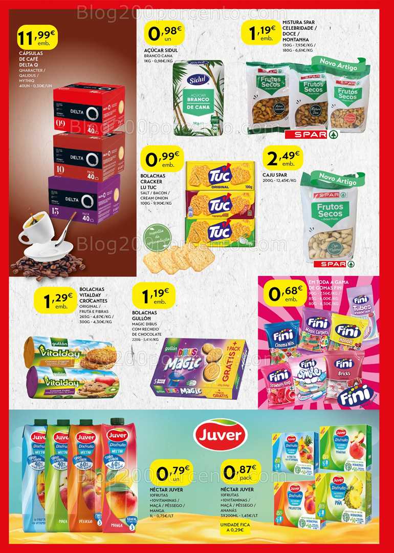 Antevisão Folheto SPAR Promoções de 5 a 17 agosto all