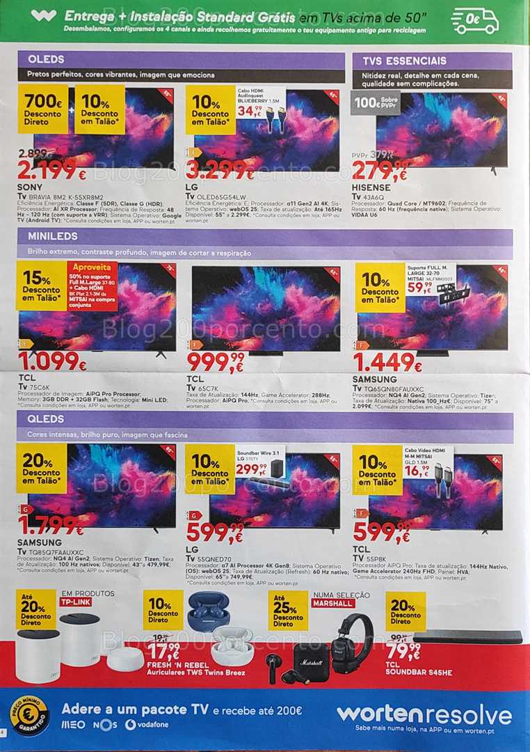 Antevisão Folheto WORTEN Promoções de 29 julho a 4 agosto all
