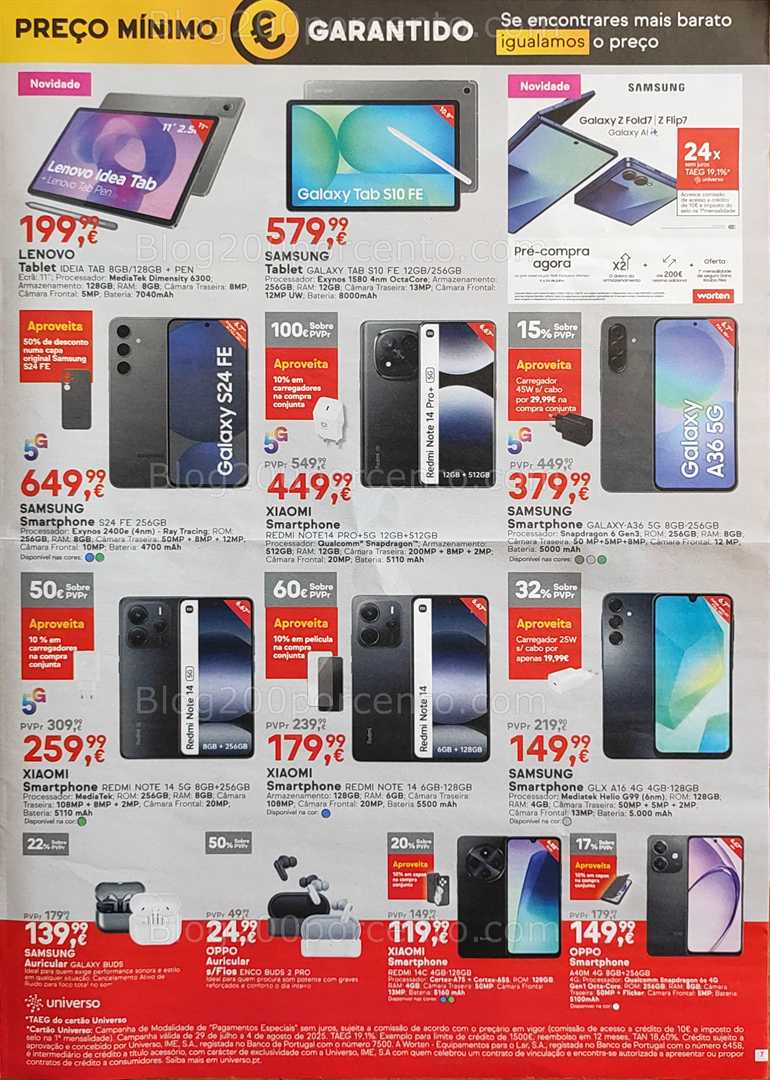 Antevisão Folheto WORTEN Promoções de 29 julho a 4 agosto all