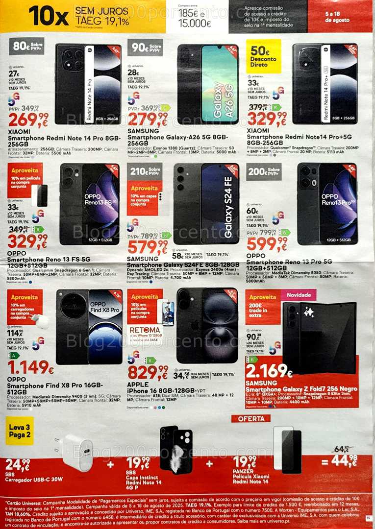 Antevisão Folheto WORTEN Promoções até 18 agosto all