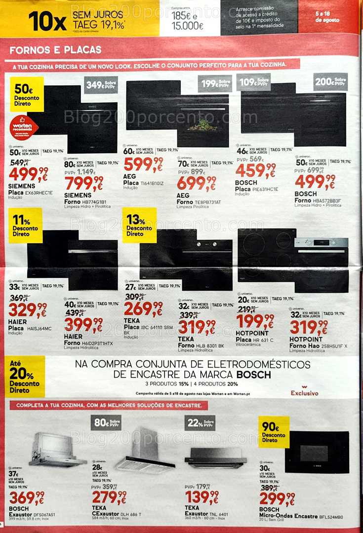 Antevisão Folheto WORTEN Promoções até 18 agosto all